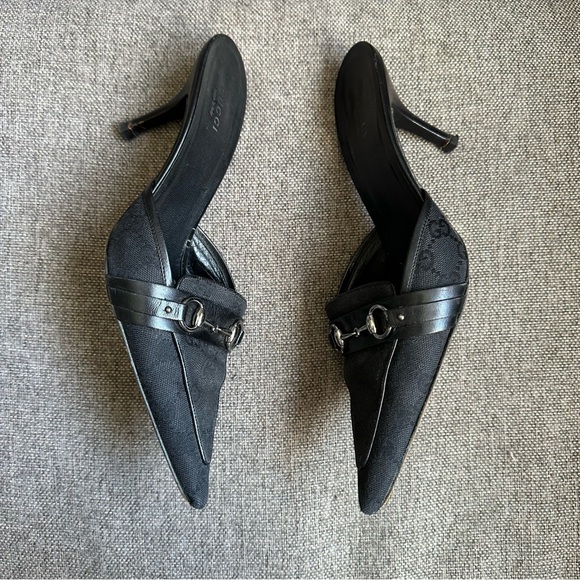 Vintage Gucci horsebit mule heels - Picture 4 of 8